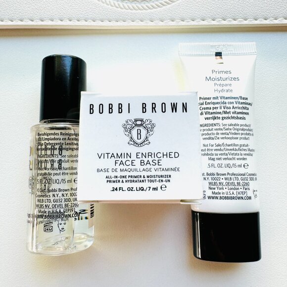 3438 BOBBI BROWN SKINCARE DELUXE TRAVEL WITH MAKEUP COSMETIC BAG - Picture 3 of 4